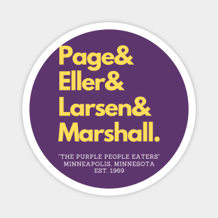 Minnesota's Purple People Eaters Magnet
